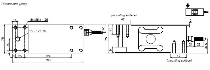 AR-1000kg稱重傳感器 AR-1000kg稱重傳感器